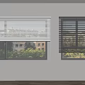 roller shutter window 3d model