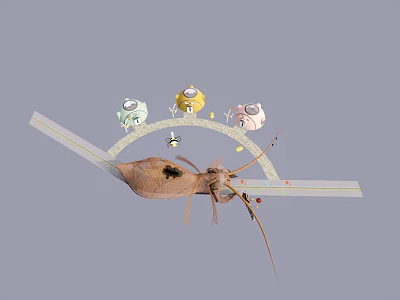 Modern Children's Outdoor Country Jungle Adventure Play Area 3d model