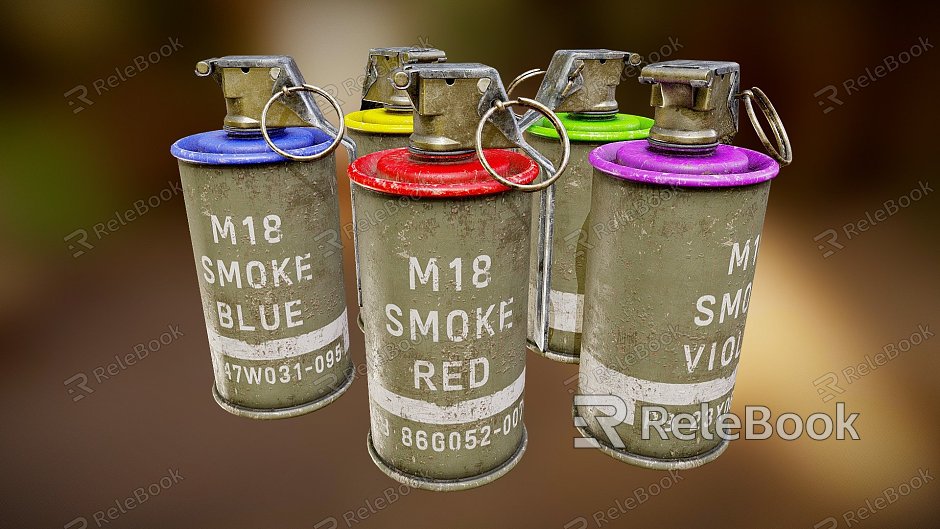 Modern Grenade Smoke Bomb Classification model