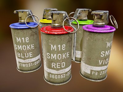 Modern Grenade Smoke Bomb Classification model