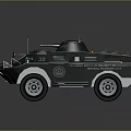 Military Style Functional Armored Vehicle Design Details