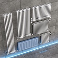 Radiator heater radiator electric heater heating plate heater vertical radiator 3d model