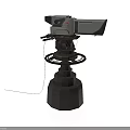 Professional Electronic Surveillance Device With Rotating Head And Stable Base Cable