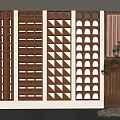 Modern partition 3d model