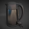 Bosch Stainless Steel Electric Kettle Modern Kitchen Appliance With Gray Handle