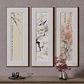 New Chinese Decorative Painting 3d model