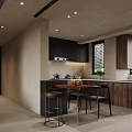 Modern Living Dining Room Interior With Beige Walls White Sofa And Coffee Table