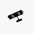 Modern Black Wall Sconce With Gold Metal Accents For Bathroom Vanity Lighting