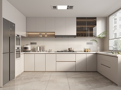 Modern Kitchen 3d model