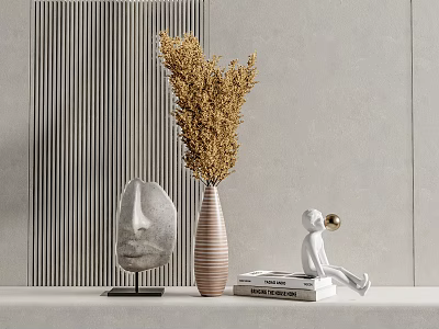 Quiet Vase Ornaments 3d model