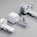 Modern CT machine 3d model