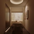 Modern new Chinese beauty salon-Ji beauty salon beauty spa therapy room massage room 3d model