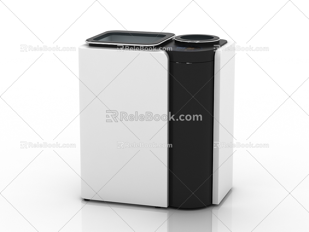 Modern washing machine 3d model