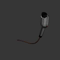 Industrial Charging Equipment With White Body Black Connector And Orange Cable