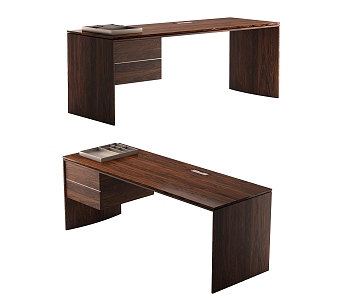 Minotti Desk 3d model