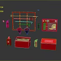 Essential Commercial Safety Equipment Including Fire Extinguishers Sand Boxes And Hose Cabinets