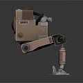 Modern Robot Characters Game Characters 3d model