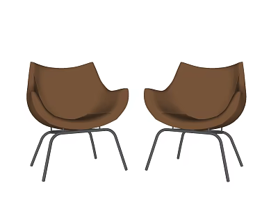 Modern Leisure Chair Leisure Chair Lazy Chair 3d model