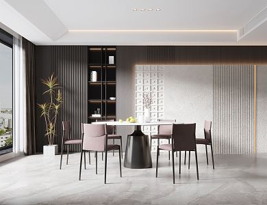 Modern Restaurant 3d model