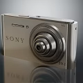 Sony Compact Digital Camera Featuring Silver Design And 201 MP High Resolution Sensor