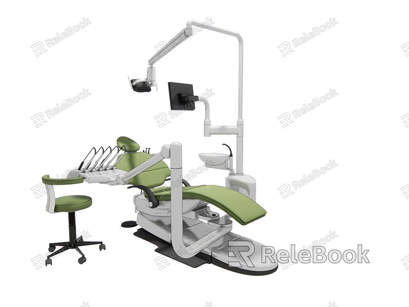 Modern Medical Chair Medical Equipment Dental Chair Dental Bed model