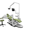 High Quality Dental Medical Equipment With Adjustable Chair Lighting Monitor And Stool