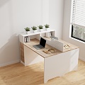 Desk Staff Desk 3d model