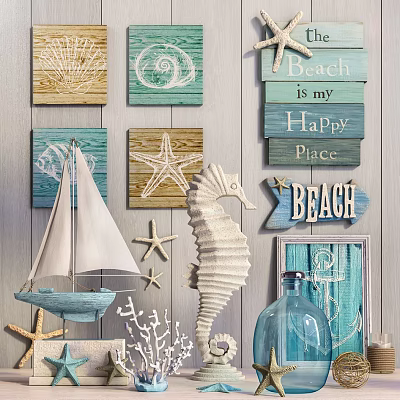 Ornaments combination 3d model