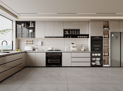 Modern Kitchen 3d model