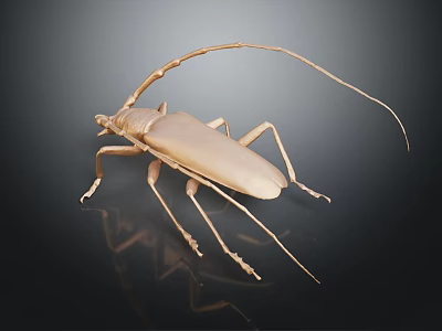Modern Beetle Buffalo Beetle Scarab 3d model