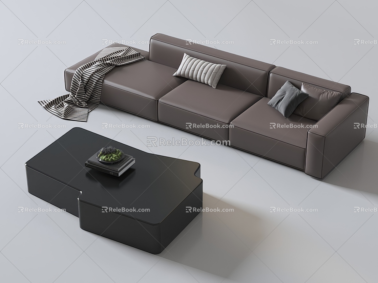 Modern Italian Sofa 3d model