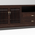 New Chinese Restaurant Sideboard 3d model