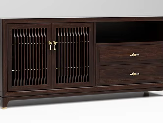 New Chinese Restaurant Sideboard 3d model