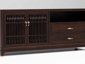 New Chinese Restaurant Sideboard 3d model