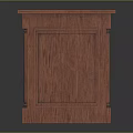 Classic Wooden Desk Design With Smooth Tabletop And Functional Storage Drawers