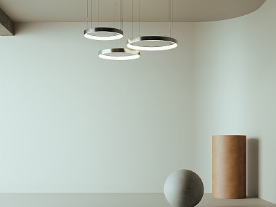 Modern chandelier 3d model