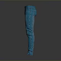 Classic Blue Jeans With Slim Fit Design Front Pockets And Comfortable Fabric