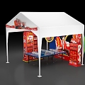 Table Tennis Products Show Sports Games 3d model