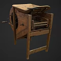 Screening machine Separator Grain separator Farm tools 3d model
