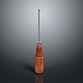 Professional Screwdriver Tool With Ergonomic Wooden Handle And Metal Shaft