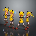 Characters Game Characters Game Characters Realistic Characters Cartoon Characters Handmade Cartoon Handmade 3d model