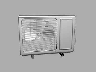 Air Conditioner Fan With Modern Grille Panel Sturdy Stand And Efficient Design 3d model