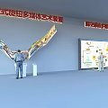 Public Facilities Featuring Sequence controlled Liquid Resistance And Limited Space Sensing Multimedia Art Installations