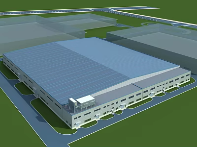 Factory 3d model