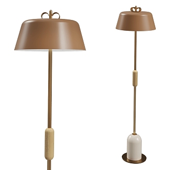 Il Fanale Italian Style Simple Retro Floor Lamp 3d model