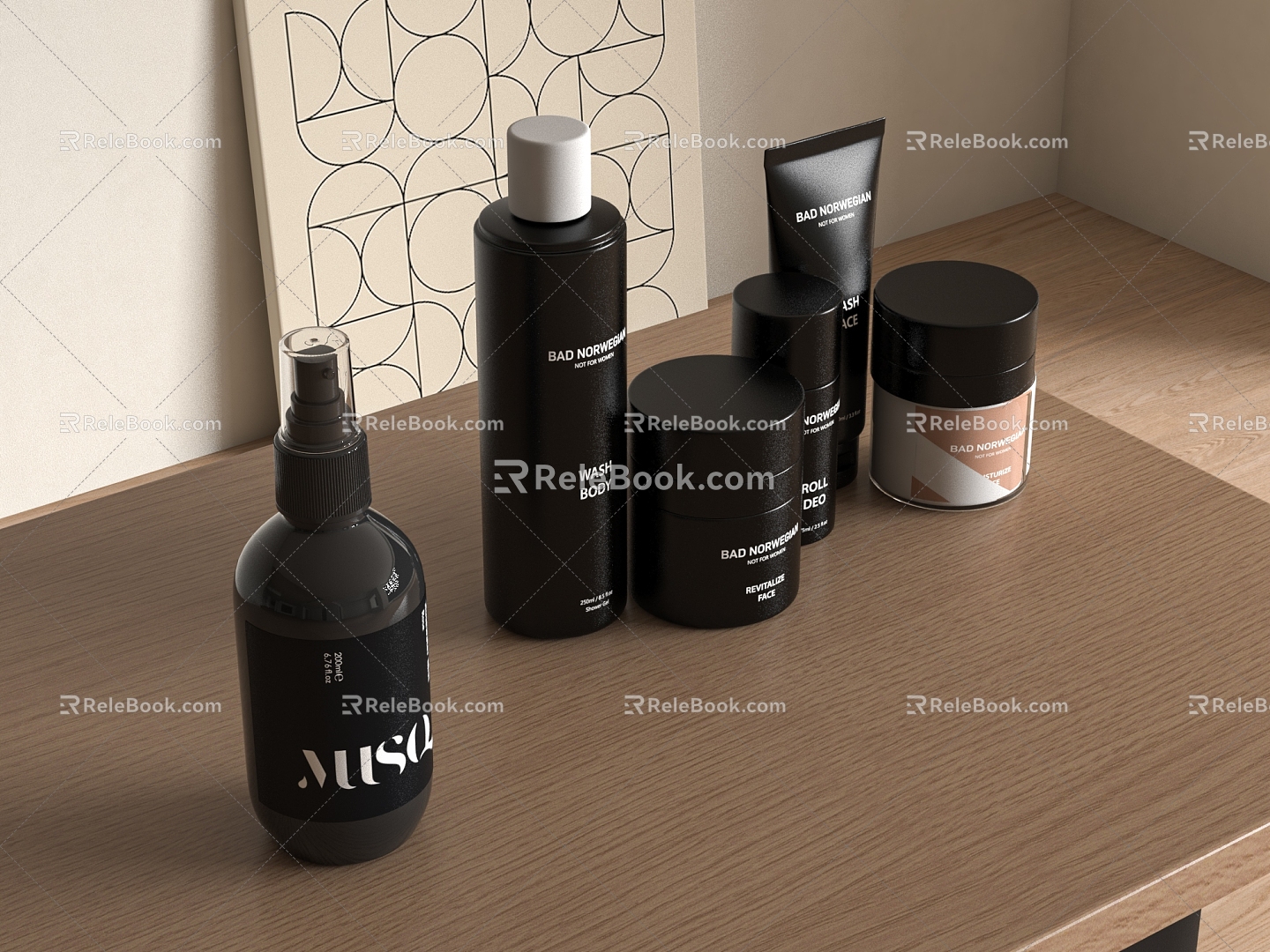 Cosmetics 3d model