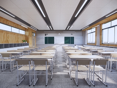 Tooling School Classroom 3d model