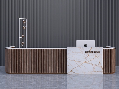 Reception Desk 3d model