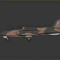 Camouflage Military Aircraft Model Showcasing Aerospace Design And Details