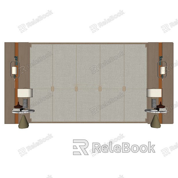 Background wall TV background wall Sofa background wall model